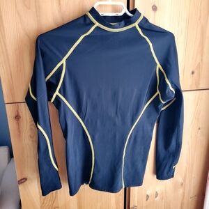 Skins Women's Black Compression Long Sleeve Top Size Small